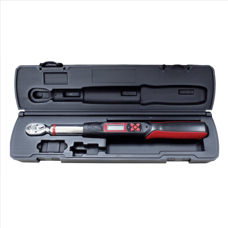 K-Tool 72130 3/8  Drive Digital 16-1/4 Torque Wrench, 10-100 ft/lbs