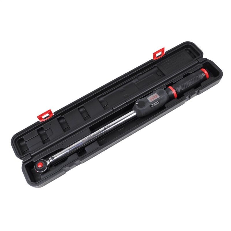 K-Tool 72135A Digital Torque Wrench 1/2  Drive 25-250 ft/lbs, Only 3.3 lbs - Image 6