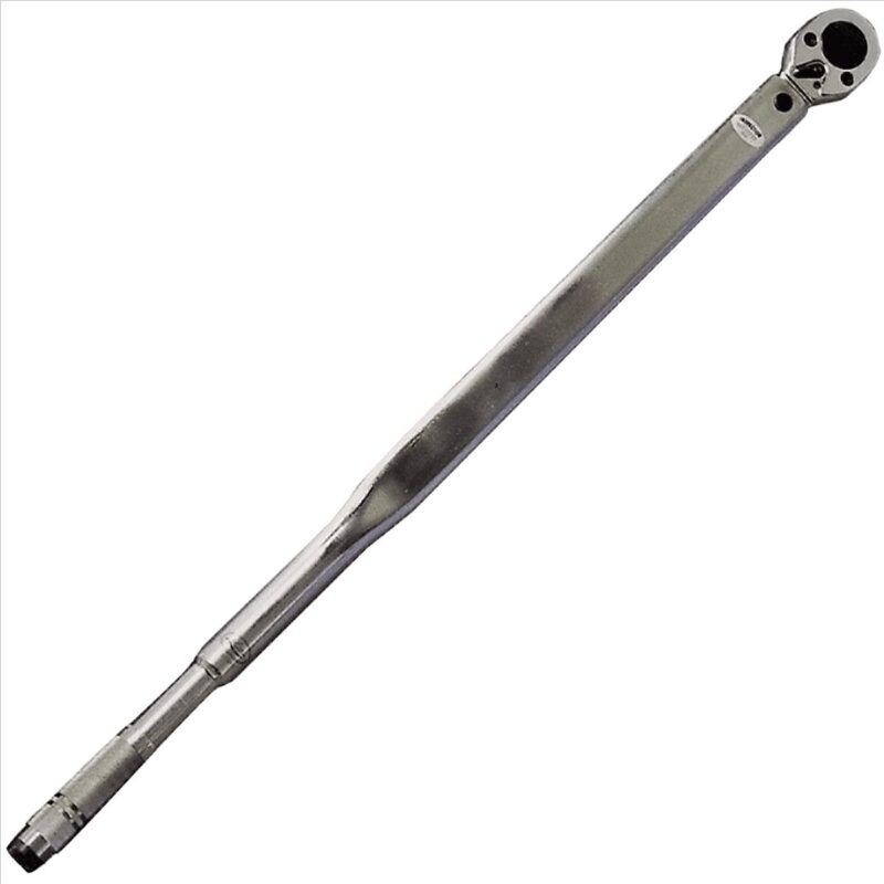 K Tool 72175 Ratcheting Torque Wrench, 100-600 ft/lbs, Click Style, Case Included