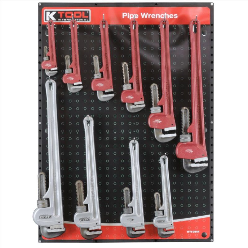 K Tool International Pipe Wrench Display - Image 2