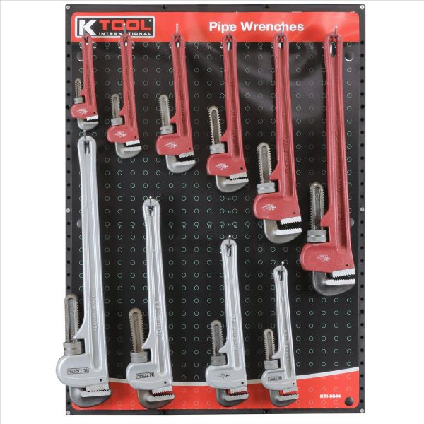 K Tool International Pipe Wrench Display