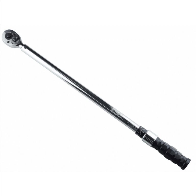 K Tool International 72125A Ratcheting Torque Wrench with 1/2  Drive for Garages, Repair Shops and DIY, 20-150 ft/lbs,, Dual scale, Laser Marked Scales, Quick Release, Molded Case, A - Image 6