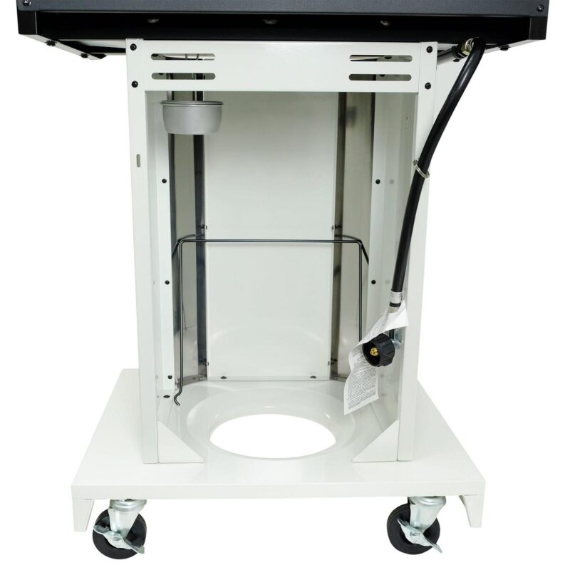 Kenmore Parrilla de Gas de 3 Quemadores, Parrilla para Barbacoa Al Aire Libre, Parrilla de Propano con Mesas Auxiliares Plegables, Blanco Perla - Image 5