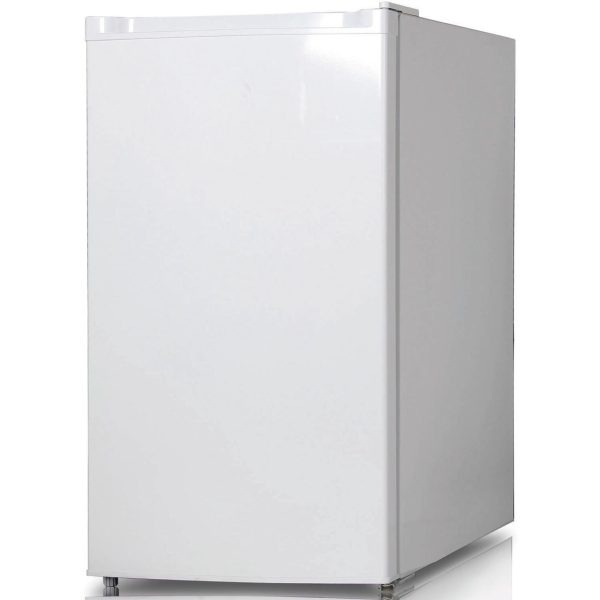 Keystone New Standard Door 4.4 Cu. ft. Compact Refrigerator with Freezer Compartment,KSTRC44CW