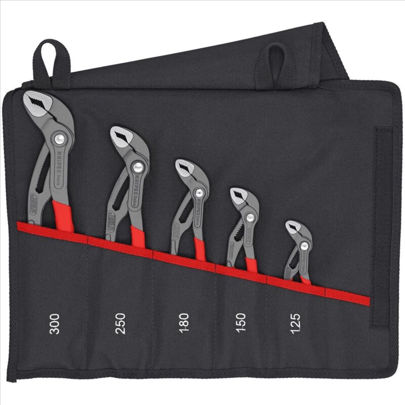 Knipex Tools Cobra, 125-300 Pliers Set 5 Piece - Image 2
