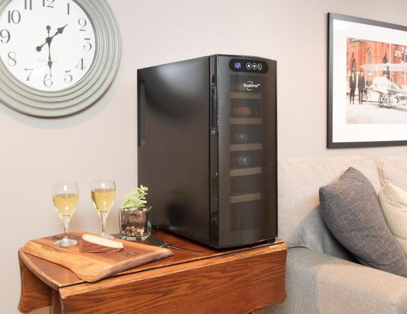 Koolatron 12 Bottle Wine Cooler Freestanding Wine Fridge - Image 3