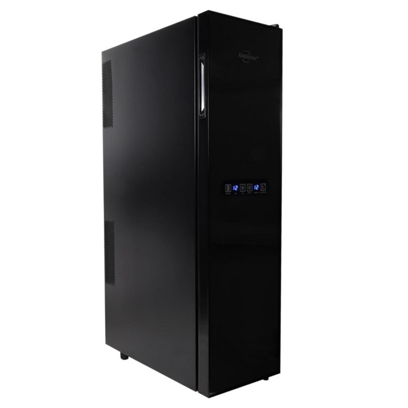 Koolatron 18 Bottle Slim Dual Zone Wine Cooler Freestanding Wine Fridge - Image 6