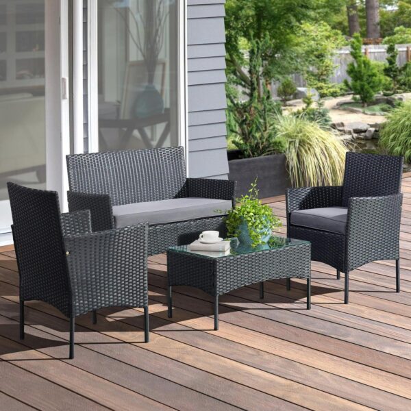 Lavish Home 4 Piece 073aa5746d726d1895c5899649f6b3fb