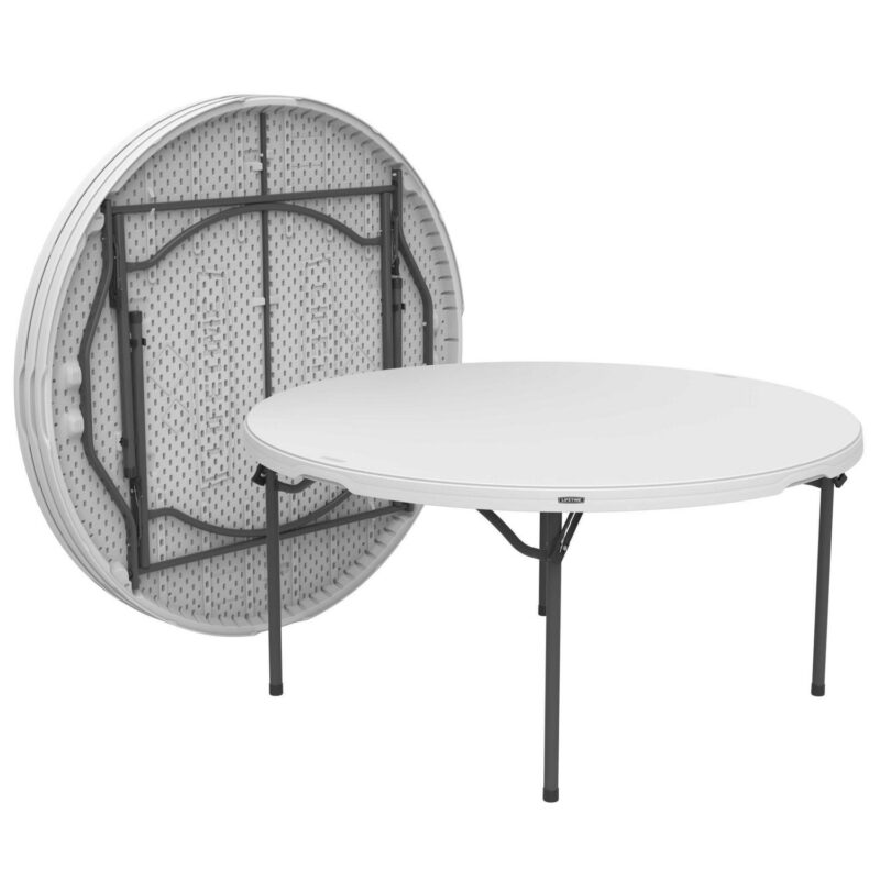 Lifetime 60-inch Round Nesting Table - 4 Pk (Commercial) - 480301 - Image 2