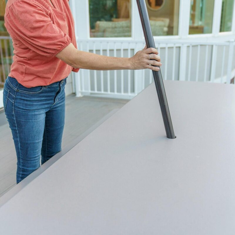 Lifetime 8-Foot Classic Folding Polyethylene Picnic Table, Almond, 80123 - Image 13