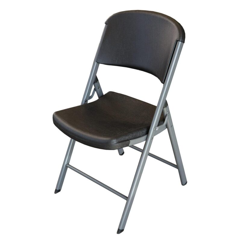 Lifetime Folding Chair, Indoor/Outdoor Commercial, Black, 6 Pack (80844) - Image 10