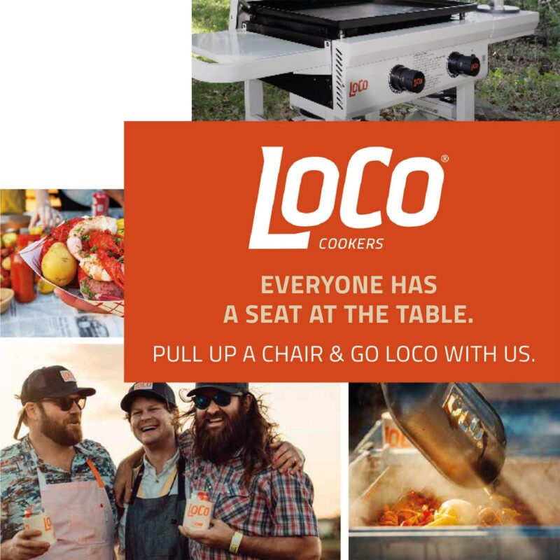 LoCo Cookers 22  Propane Outdoor Disco Cooker with Interchangeable Legs and SureSpark Ignition - Image 4
