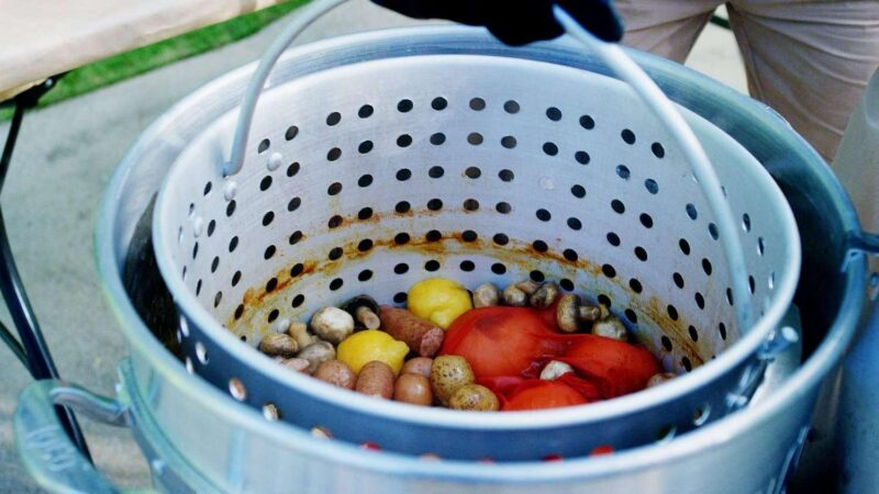 LoCo Cookers 60 Qt Propane Outdoor Fryer with Twist and Steam SureSpark - Image 5