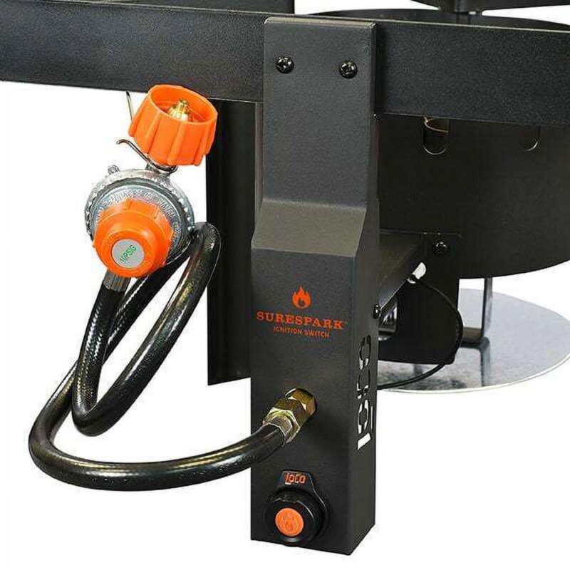 LoCo Cookers 60 Qt Propane Outdoor Fryer with Twist and Steam SureSpark - Image 3