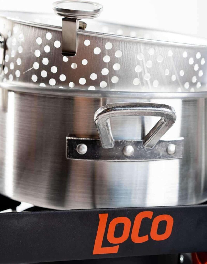 LoCo Cookers Outdoor Propane Surespark 30qt Boil/Fry/Steam Kit with Twist and Steam - Image 3