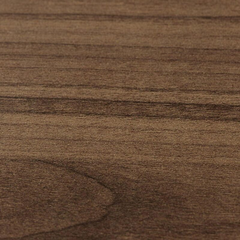 Lorell Walnut Laminate Bookcase - 36  Height X 36  Width X 12  Depth - Sturdy, Adjustable Feet, Adjustable Shelf - Walnut - Laminate - 1 Each - Image 2