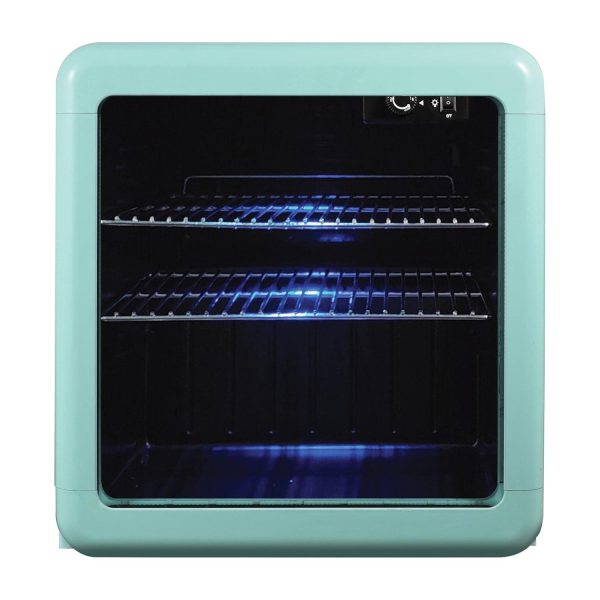 Magic Chef 1.7-Cu. Ft. Retro Beverage Cooler, Green, 843631174500
