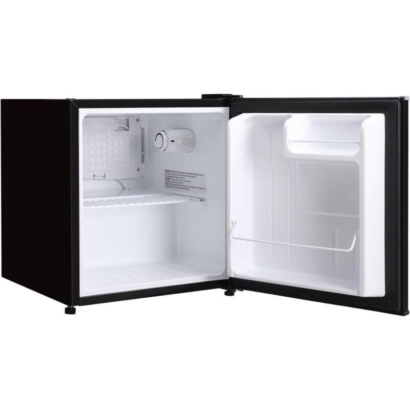 Magic Chef 1.7 Cu ft One-Door No Freezer Mini Fridge, Black, E-Star - Image 5