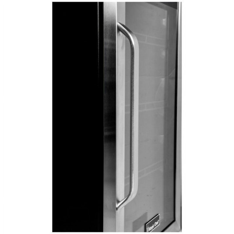 Magic Chef 3.1 Cu. Ft. Commercial Countertop Merchandiser Black and stainless steel 83 can Beverage Cooler 18.9 in - Image 10