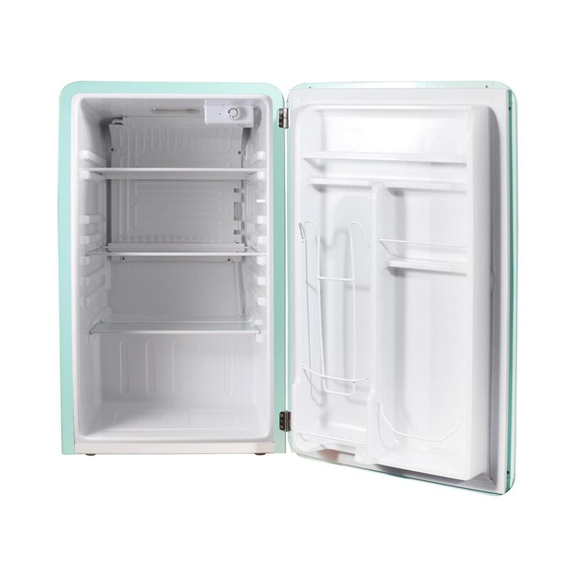 Magic Chef 3.2 cu. ft. Retro Mini Refrigerator in Mint Green, without Freezer in Mint Green - Image 7