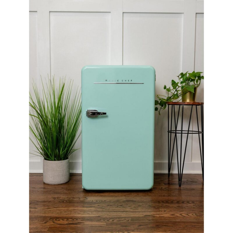 Magic Chef 3.2 cu. ft. Retro Mini Refrigerator in Mint Green, without Freezer in Mint Green - Image 13