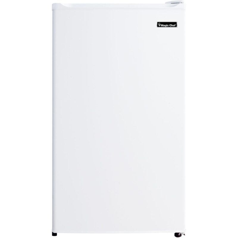 Magic Chef MCBR350W2 3.5 Cu. ft. Refrigerator White, 18.5  W with Standard Door