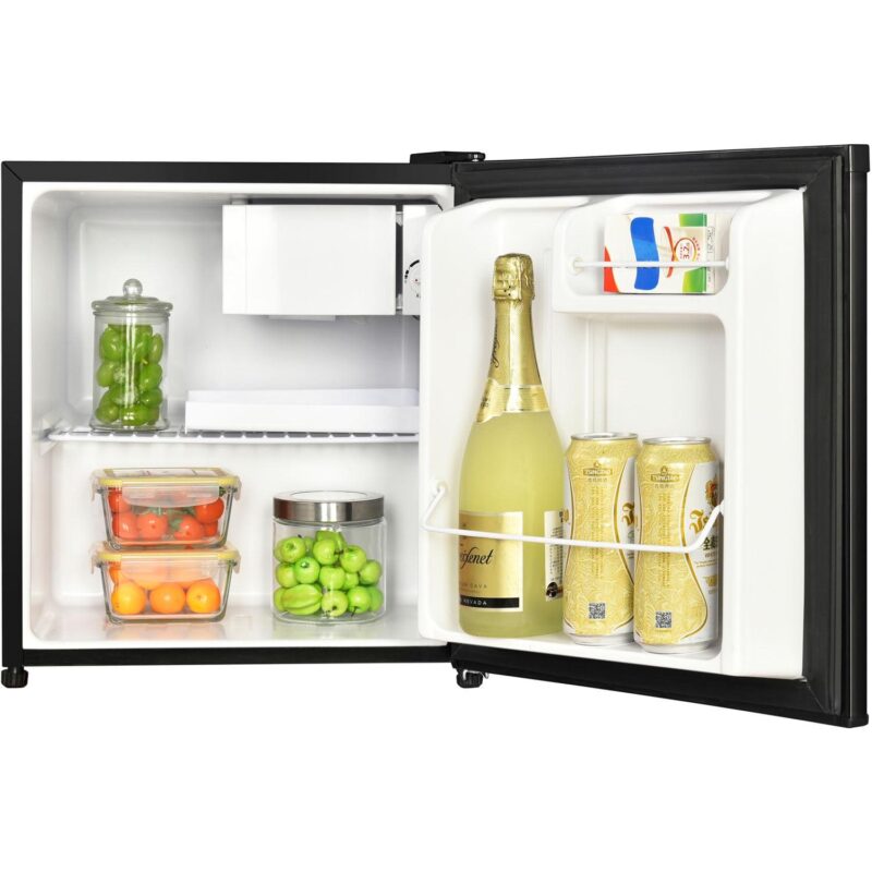 Magic Chef New 17.3 inch Width 1.7 Cu. ft. Compact Refrigerator with Single Door Color in Black - Image 3