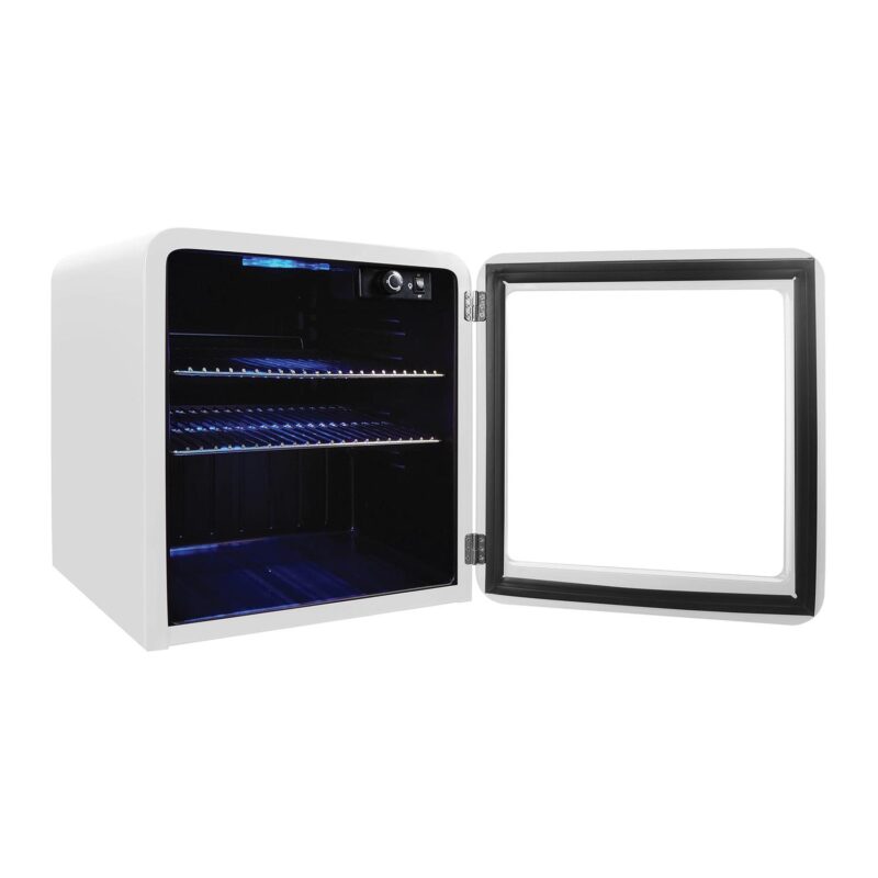Magic Chef Retro Beverage Cooler, 1.7-cu Ft., White - Image 2