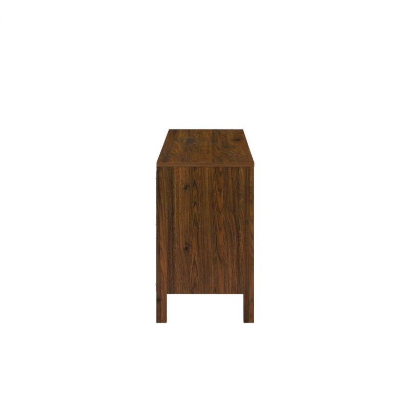 Mainstays 4-Door TV Console for TVa s up to 65a , Canyon Walnut Finish - Image 12