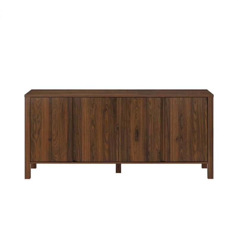 Mainstays 4-Door TV Console for TVa s up to 65a , Canyon Walnut Finish - Image 10