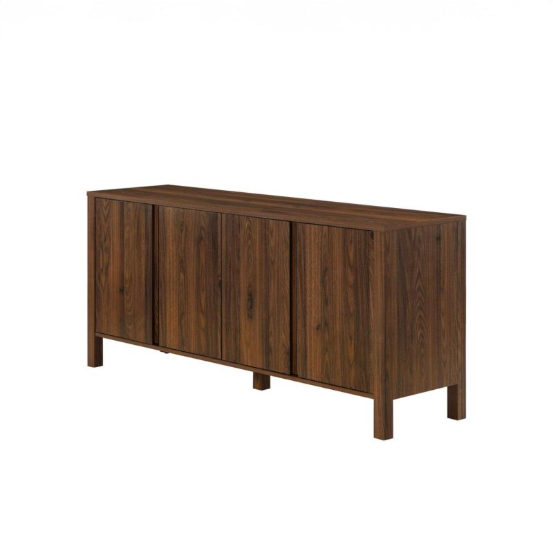 Mainstays 4-Door TV Console for TVa s up to 65a , Canyon Walnut Finish - Image 11