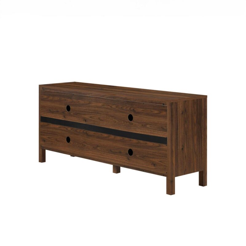 Mainstays 4-Door TV Console for TVa s up to 65a , Canyon Walnut Finish - Image 13