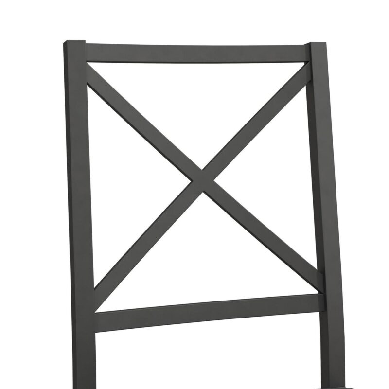Mainstays 5-Piece Dining Table and Chair Set for 4, Black - Image 21