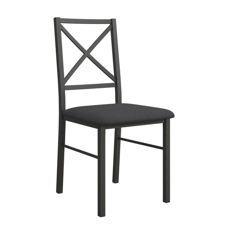 Mainstays 5-Piece Dining Table and Chair Set for 4, Black - Image 15