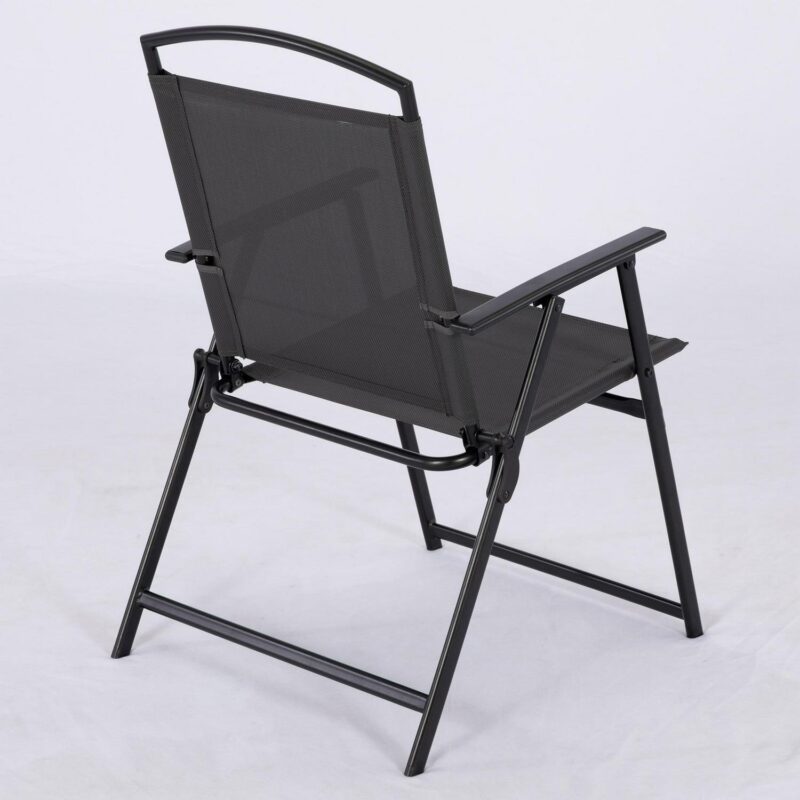 Mainstays 5pc Albany Lane Dining Set, Black, Outdoor Living - Image 6