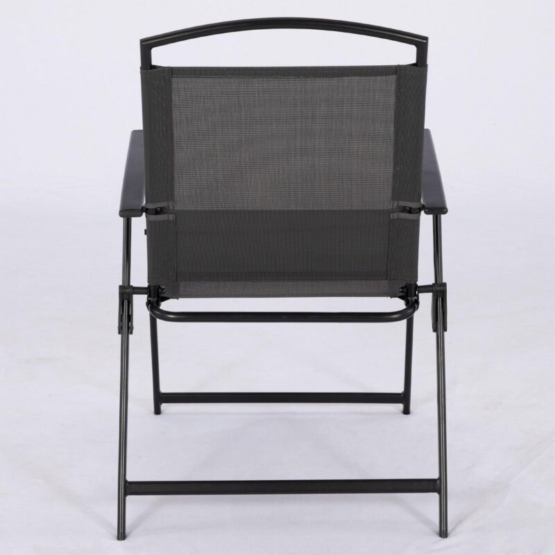 Mainstays 5pc Albany Lane Dining Set, Black, Outdoor Living - Image 2