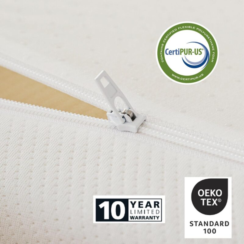 Mainstays 6a Medium Firm Memory Foam Mattress, Twin - Image 6