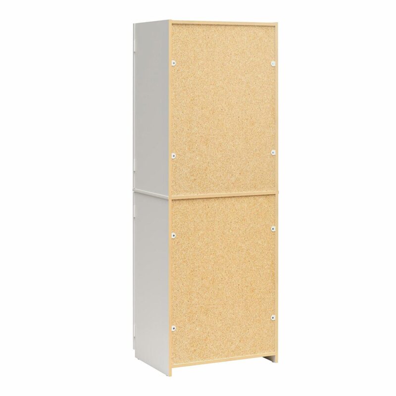 Mainstays 72  4-Door Cabinet, White - Image 9