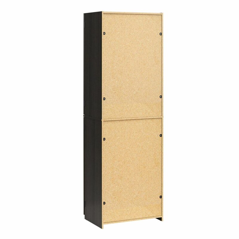 Mainstays 72  4-Door Storage Cabinet, Espresso - Image 13