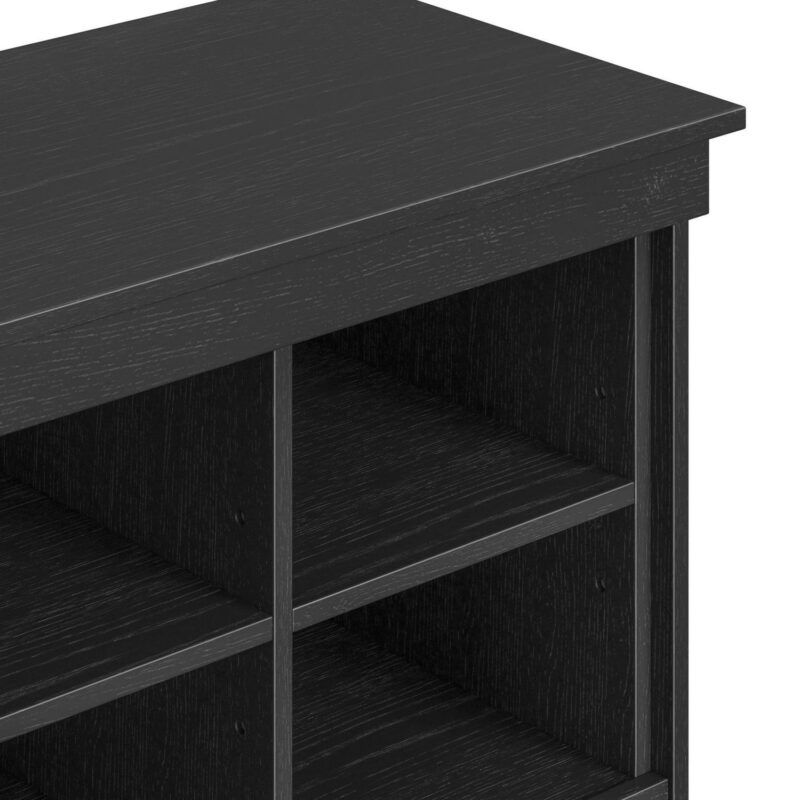 Mainstays Ardent No Tools Open Shelf TV Stand Console for TVs up to 50 , Black - Image 11