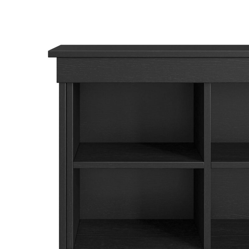 Mainstays Ardent No Tools Open Shelf TV Stand Console for TVs up to 50 , Black - Image 9