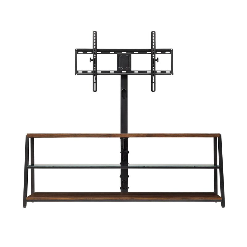 Mainstays Arris 3-in-1 TV Stand for TVs up to 70 , Canyon Walnut - Image 11