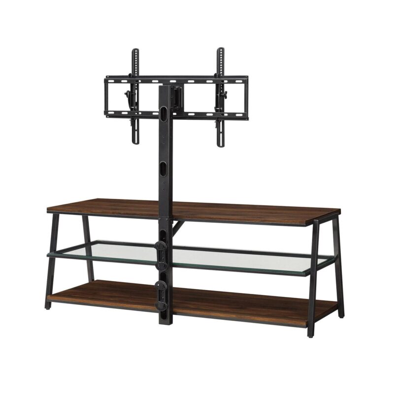 Mainstays Arris 3-in-1 TV Stand for TVs up to 70 , Canyon Walnut - Image 12