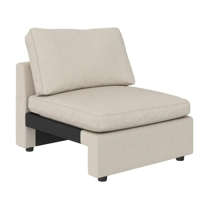 Mainstays Chatham Cloud 74  Sofa, Cream - Image 15