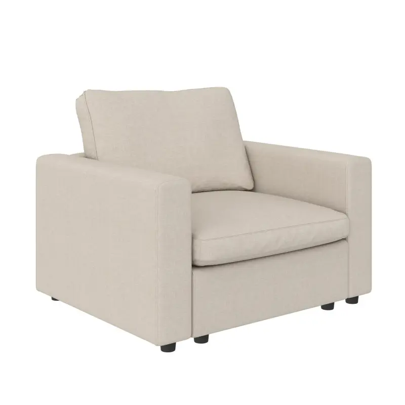 Mainstays Chatham Cloud 74  Sofa, Cream - Image 13