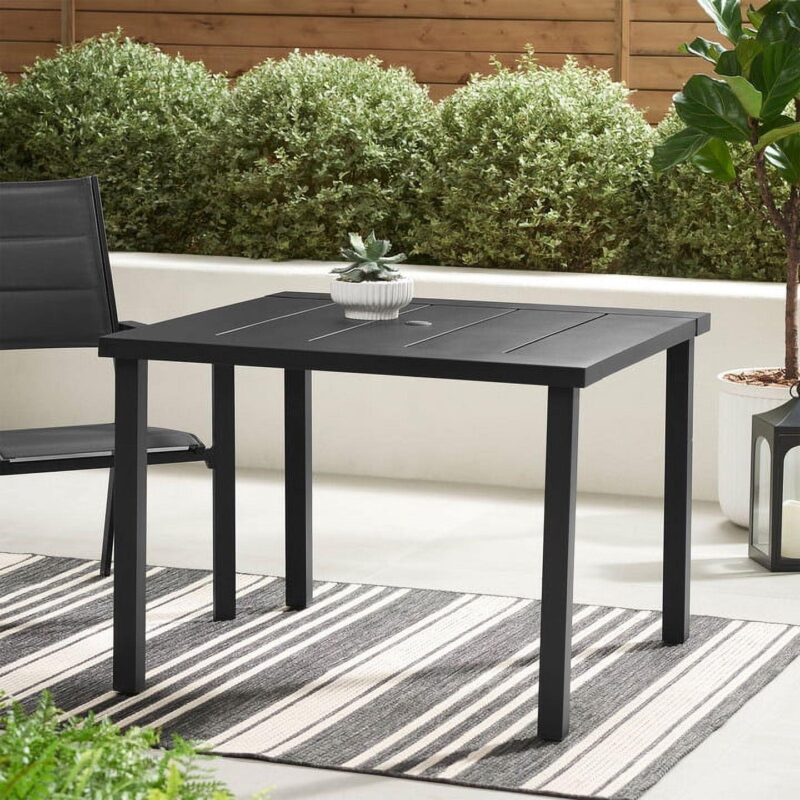 Mainstays Dashwood 5 Piece Dining Set, Black - Image 3