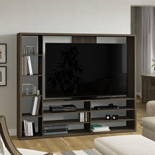 Mainstays Entertainment Center for TVs up to 55 , Brown