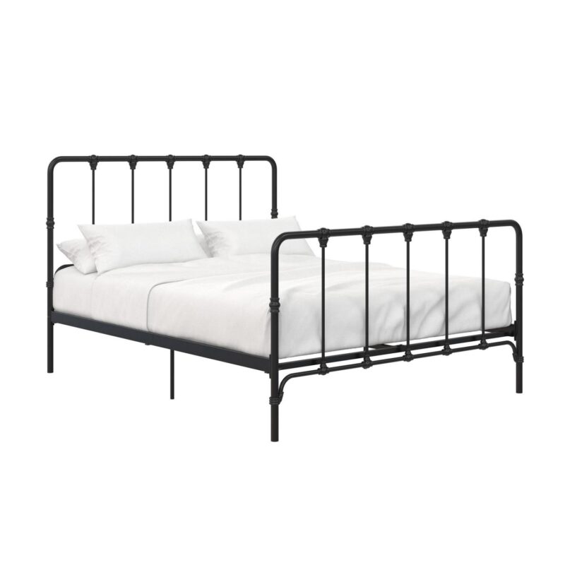 Mainstays Farmhouse Metal Bed, Queen, Black - Image 5