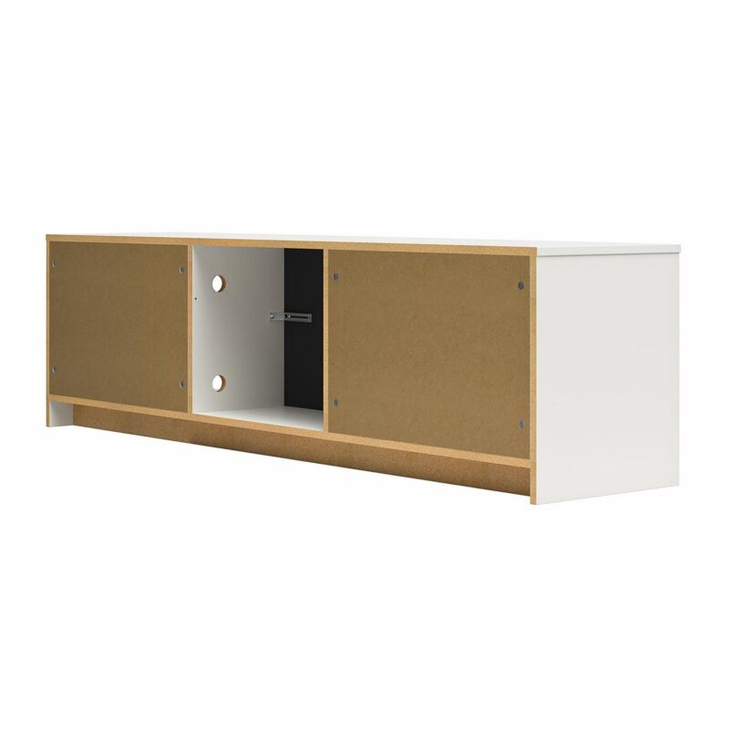 Mainstays Fireplace TV Stand, for TVs up to 75 , White - Image 7