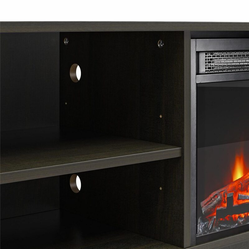 Mainstays Fireplace TV Stand, for TVs up to 75 , Espresso - Image 8
